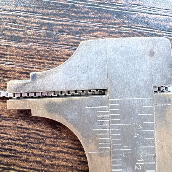 VTG Sterling Silver 925 Turquoise Scroll Slide Pendant Necklace Size 18" Length - Picture 10 of 13